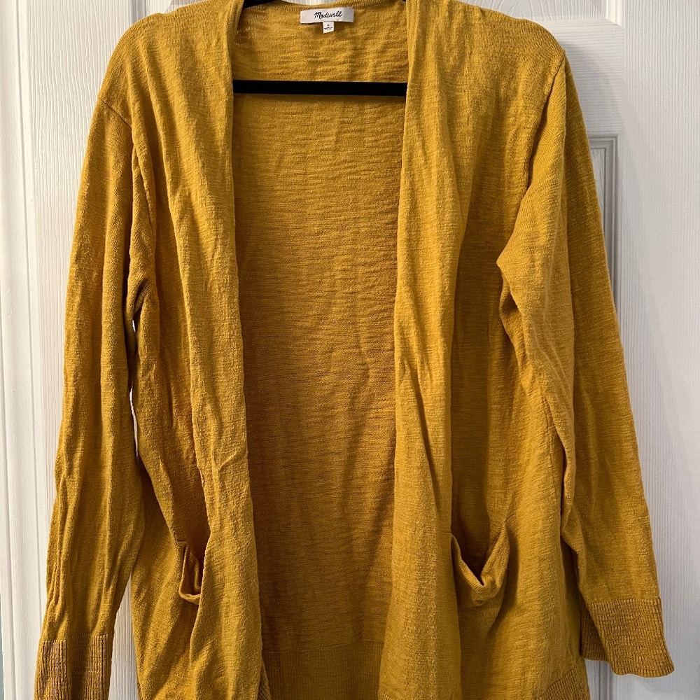 Madewell Open Light Knit Cardigan